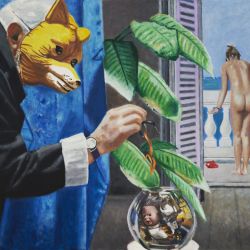 12 korolkiewicz lukasz   czarodziej 2019 olej plotnox190cm   fot adam gut